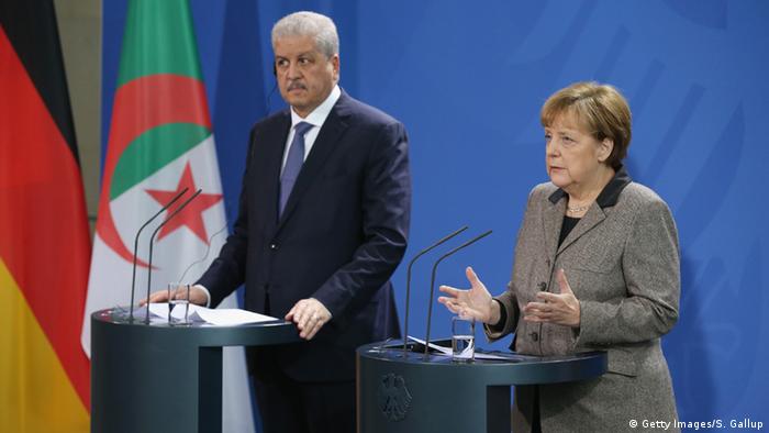 Deutschland Algerien Sellal bei Merkel PK