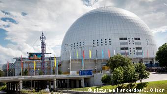 Globe Arena в Стокгольме, где проходил конкурс Eurovision Song Contest 2016