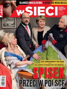 Polen Wochenzeitschrift wSIECI Cover Nr.2 2016