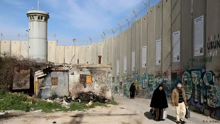 Palästina, Mauer in Betlehem (A. Al-Bazz)