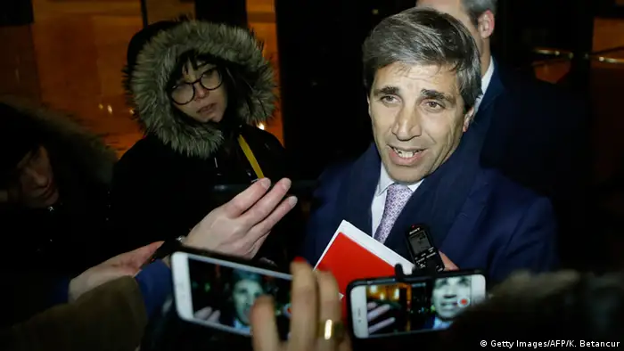 USA Argentinien - Luis Caputo in New York (Getty Images/AFP/K. Betancur)