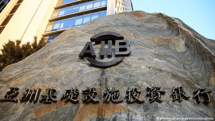 China AIIB Entwicklungsbank Eröffnung