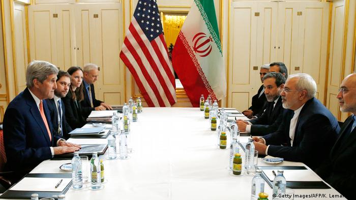 Wien Treffen zwischen Kerry und Zarif (Foto: KEVIN LAMARQUE/AFP/Getty Images)