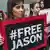 Акция в Нью-Йорке за освобождение журналиста Джейсона Резаяна из иранской тюрьмы