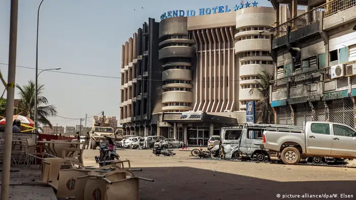 Burkina Faso Anschlag auf Splendid Hotel in Ouagadougou