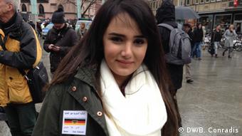 Köln Demonstration Syrer gegen Sexismus
