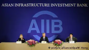 China AIIB Entwicklungsbank Jin Liqun