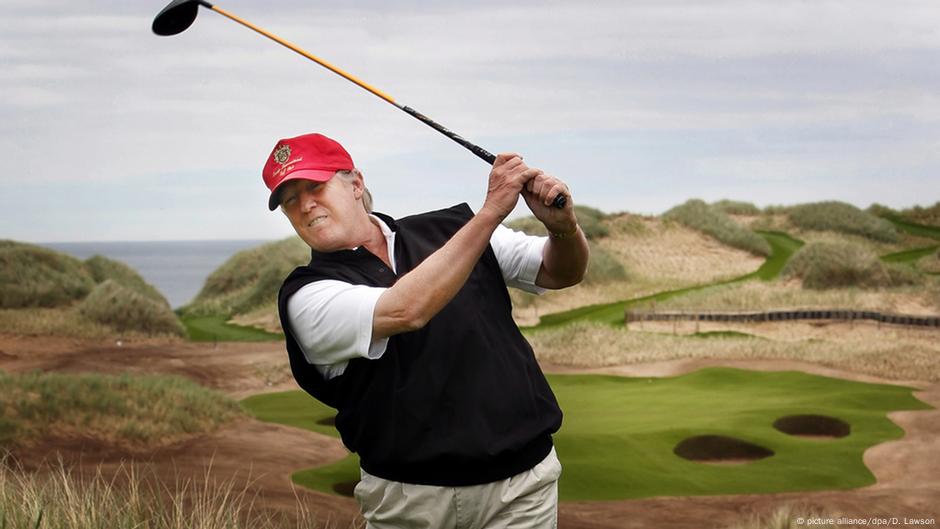 Trump in the rough on own Scottish golf course DW 06/23/2016 Trump in the rough on own Scottish golf course DW 06/23/2016