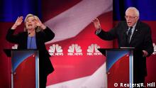 Democratic rivals clash as primary polls near