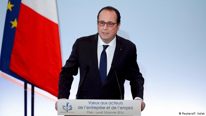 Frankreich Francois Hollande Rede