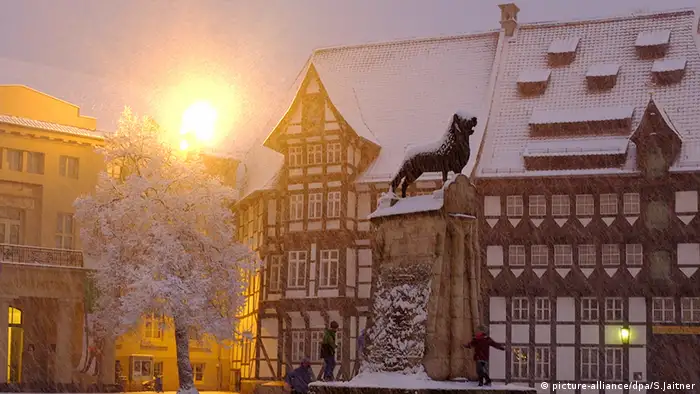 Winter Schnee Braunschweig 