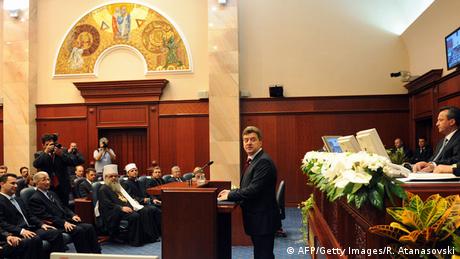 Mazedonien, Parlament (AFP/Getty Images/R. Atanasovski)