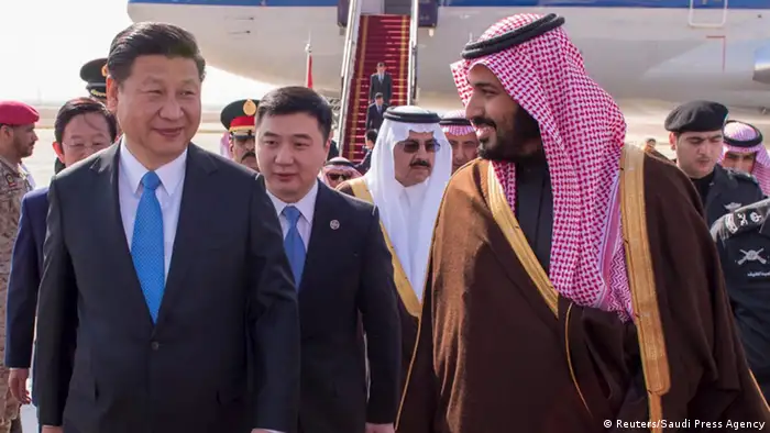 China Xi Jinping in Saudi-Arabien