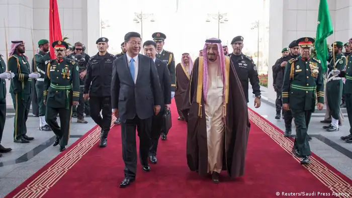China Xi Jinping in Saudi-Arabien