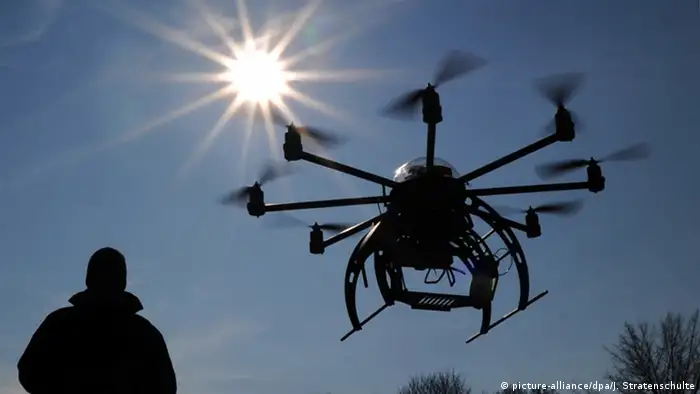 Drohne in Düsseldorf