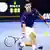 Australien Tennisspieler Novak Djokovic bei den Australian Open in Melbourne
