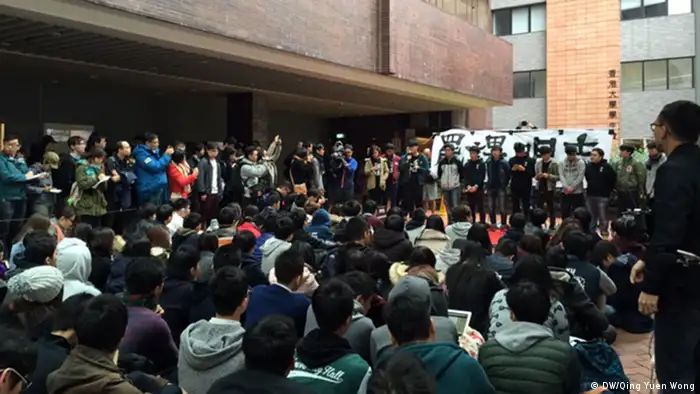 Streik Studenten in Hongkong