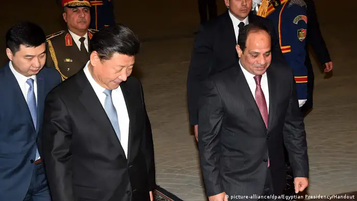 Treffen zwischen Abdel Fattah al-Sisi und Xi Jinping