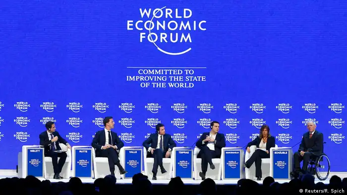 Weltwirtschaftsforum Davos 2016 - Panel The Future of Europe