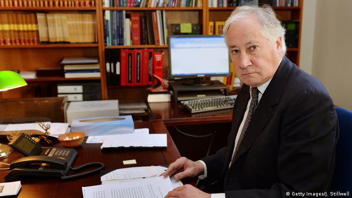British Judge Robert Owen reading documents linked to Litvinenko death 