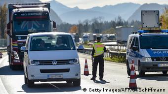 Deutschland Grenzkontrollen an der Grenze zu Österreich