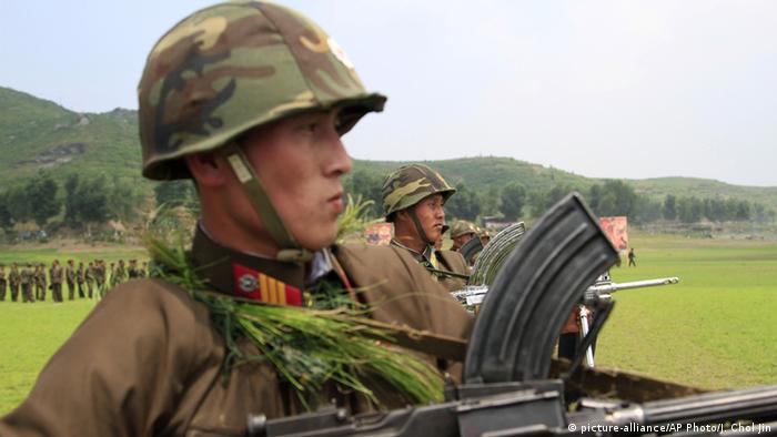 Nordkorea Soldaten