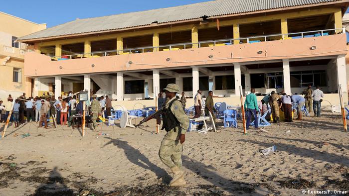 Somalia Angriff auf Restaurant in Mogadischu