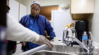 USA Trinkwasser in der Stadt Flint vergiftet