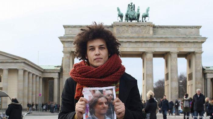Anhänger der Free-Ahmed- Said-Kampagne (Foto: Free Ahmed Said Campaign)