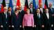 Deutschland Angela Merkel und Ahmet Davutoglu mit Kabinettsmitgliedern Deutschland Angela Merkel und Ahmet Davutoglu mit Kabinettsmitgliedern