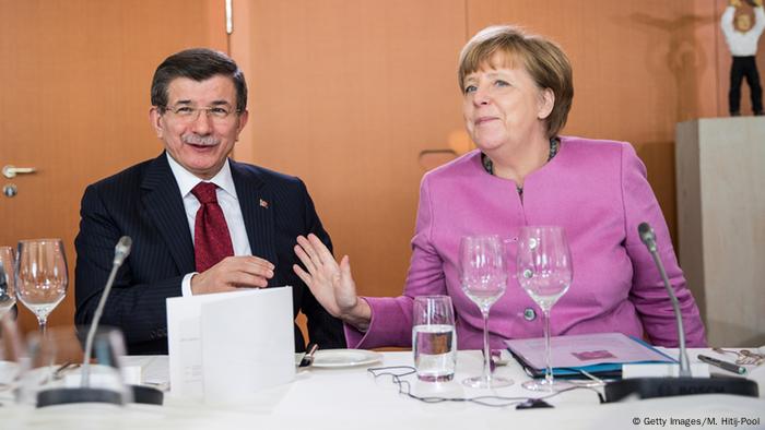 Deutschland Angela Merkel mit Ahmet Davutoglu 