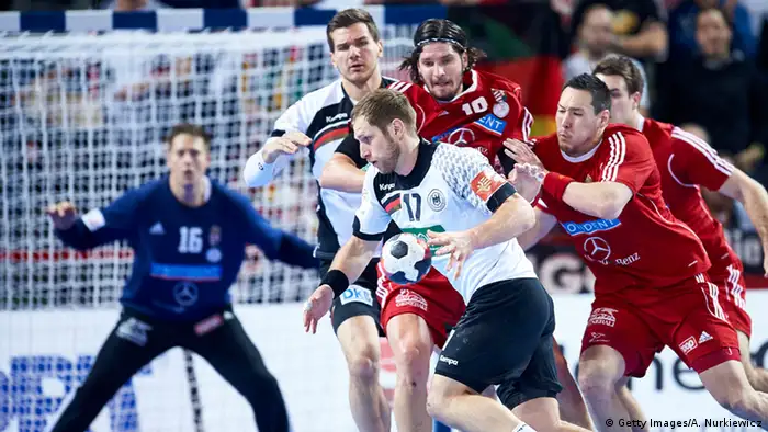 Handball EM Deutschland vs. Ungarn