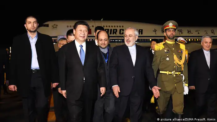 Iran Teheran Chinesischer Staatspräsident Xi Jinping