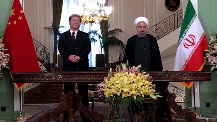 Xi Jinping Iran Hassan Rohani 
