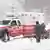 USA New York Blizzard Schneesturm Krankenwagen
