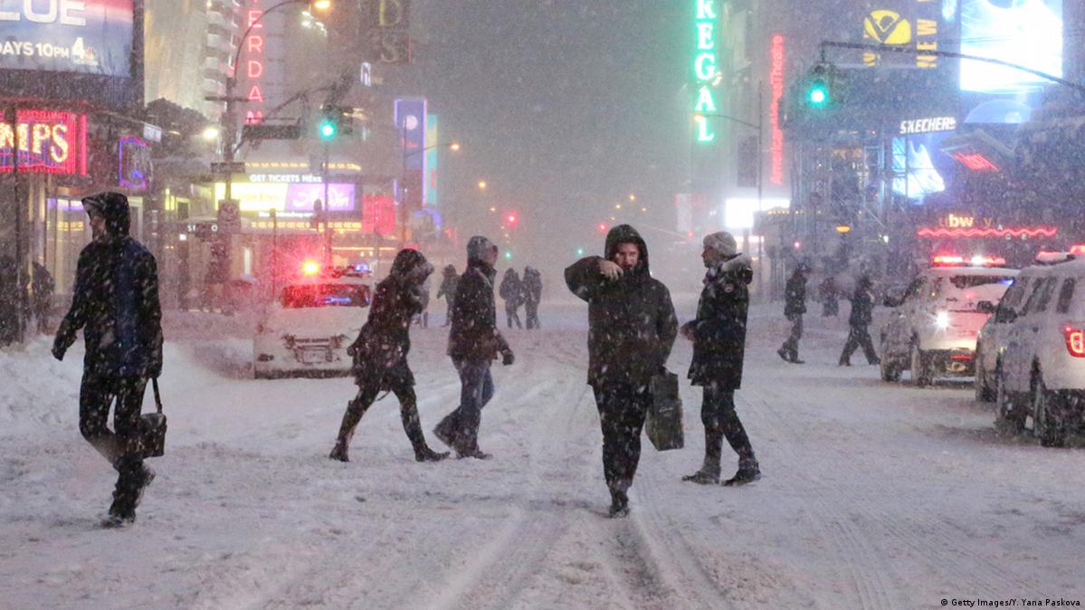 美国东海岸暴雪来袭