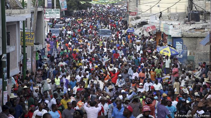 Haiti Proteste gegen Präsident Michel Martelly