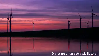 Deutschland Windpark bei Renzow