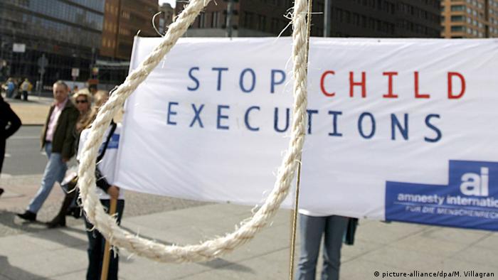 Symbolbild Amnesty International Hinrichtungen von Kindern im Iran