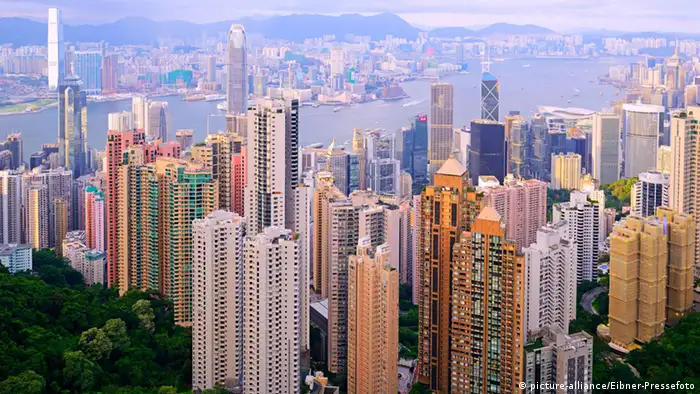 China Stadtansicht Hongkong