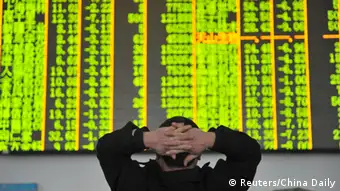 China Kursrutsch an den Börsen