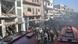 Häuserschäden nach dem Anschlag am 26. Januar 2016 in Homs im Stadtteil Al-Sahraa (Foto: Reuters/SANA) Häuserschäden nach dem Anschlag am 26. Januar 2016 in Homs im Stadtteil Al-Sahraa (Foto: Reuters/SANA)