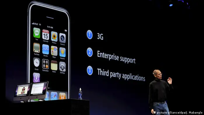 San Francisco Apple 3G iPhone Präsentation Steve Jobs