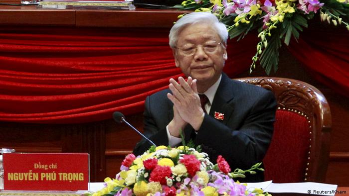 La Asamblea Nacional de Vietnam eligió en Hanoi a Nguyen Phu Trong, secretario general del Partido Comunista, como nuevo presidente del país tras el fallecimiento el pasado mes de septiembre de Tran Dai Quang por una enfermedad vírica. (23.10.2018).