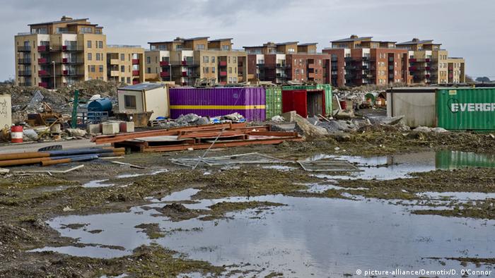 Ireland 2010, unfinished buildings, Dublin
