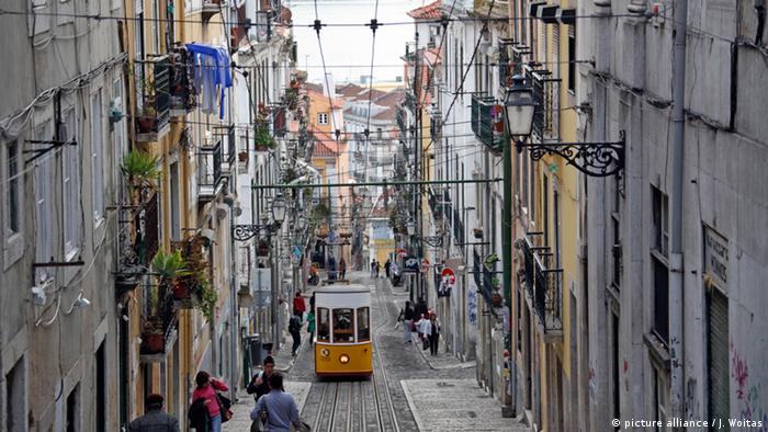 Portugal - Ascensor da Bica in Lissabon