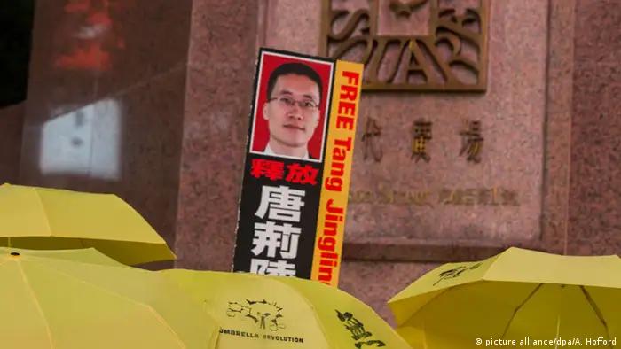 China Menschenrechtsanwalt Tang Jingling