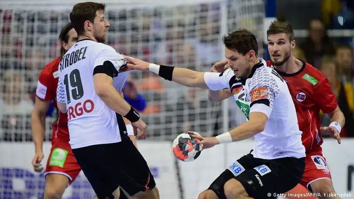 Handball EM Halbfinale - Deutschland vs. Norwegen - Kai Häfner