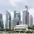 Singapur Skyline Finanzdistrikt