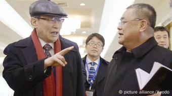 Wu Dawei (l) ist Pekings Mann für Gespräche mit Nordkorea (Foto: picture alliance/Kyodo)